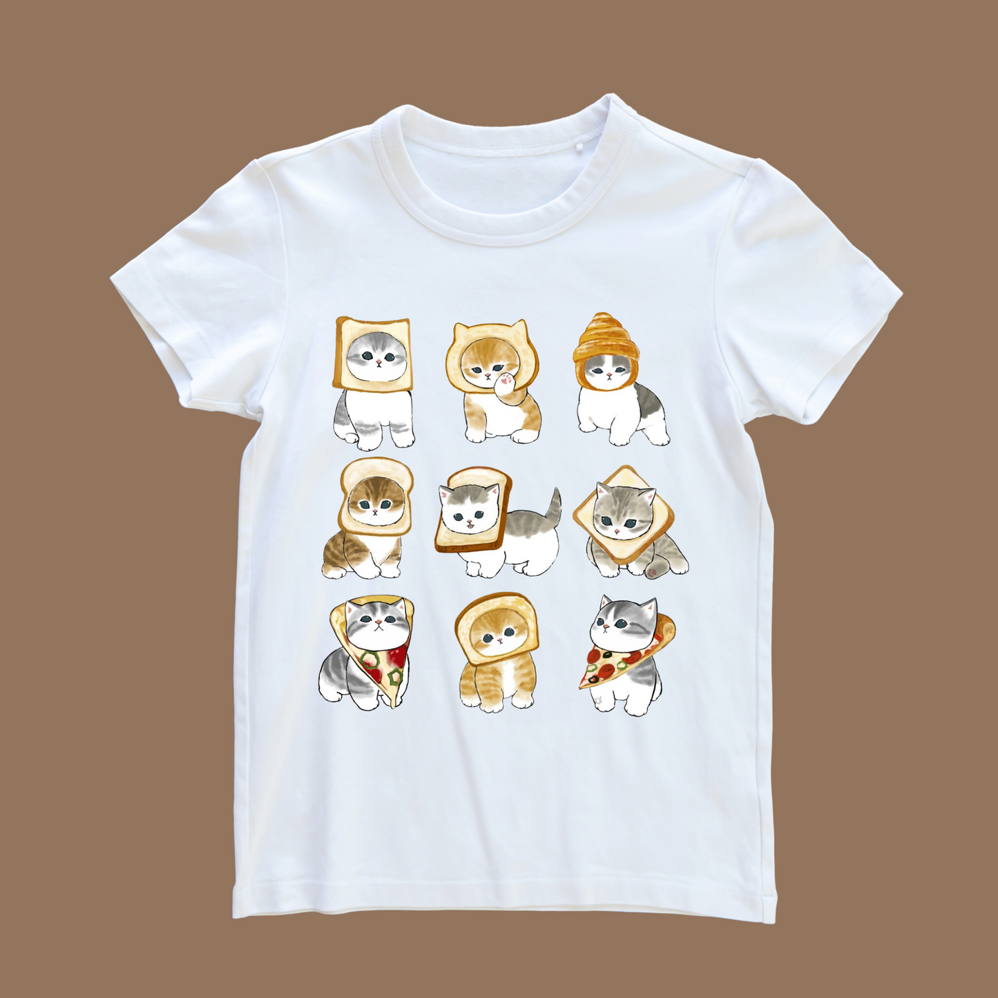 Mofusand I Love Cards | Cute Bread Unisex Tee