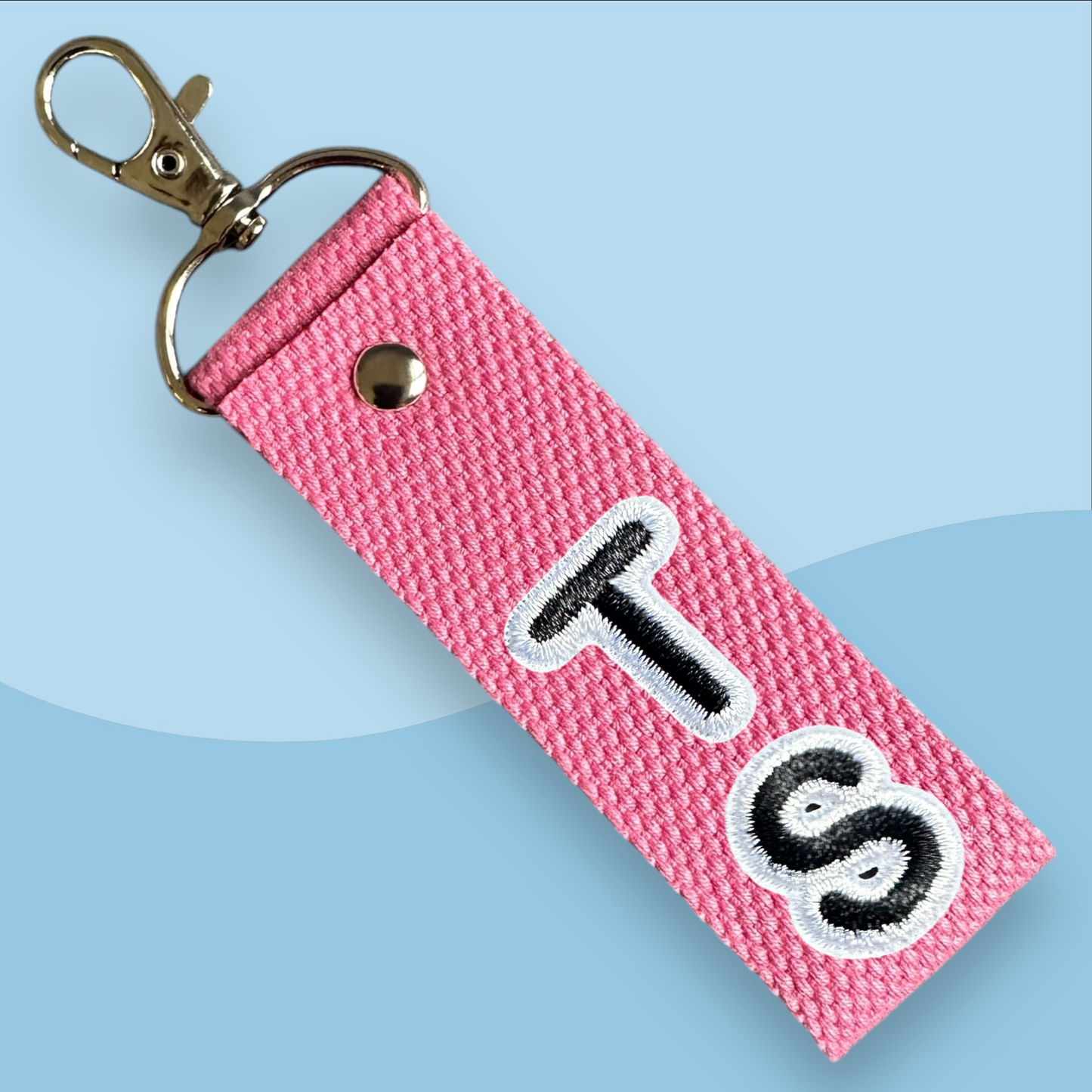 Sanrio Character Keytags - With Customizable Initial Mini Patches