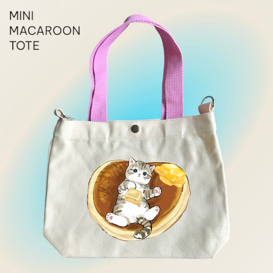 Mofusand x Sweet Pancakes - Mini Macaroon Tote Bags