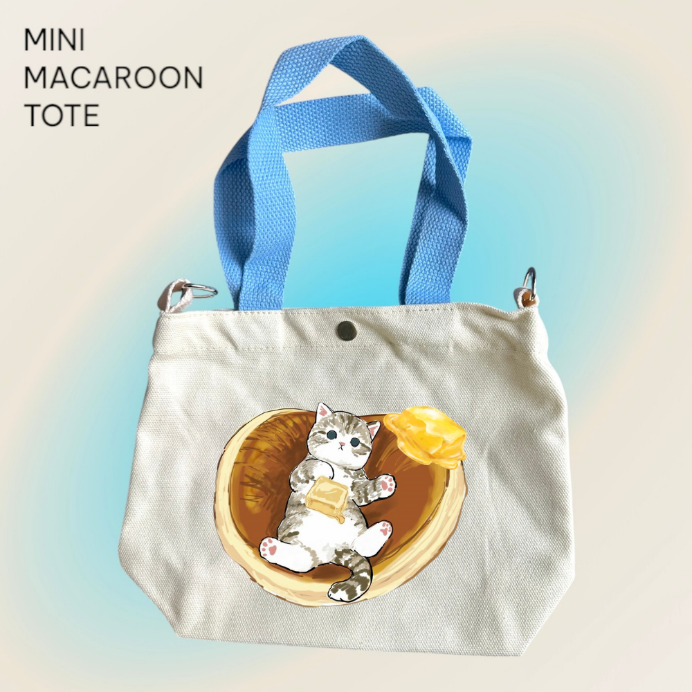 Mofusand x Sweet Pancakes - Mini Macaroon Tote Bags