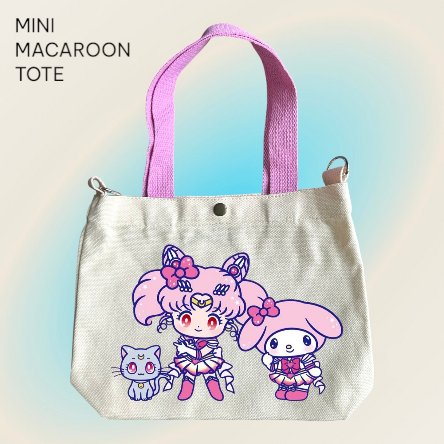Sailor Moon - Mini Macaroon Tote Bags