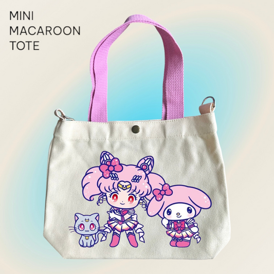 Sailor Moon - Mini Macaroon Tote Bags