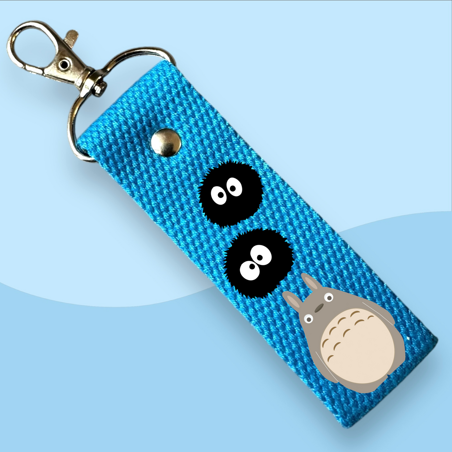 Totoro and Sprites Keytags - With Customizable Initial Mini Patches