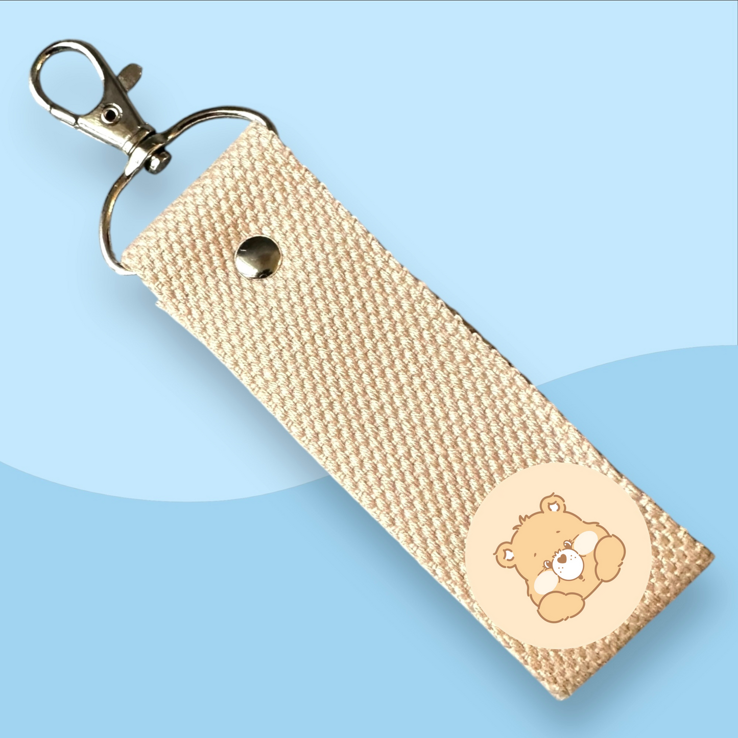 Care Bears Keytags - With Customizable Initial Mini Patches