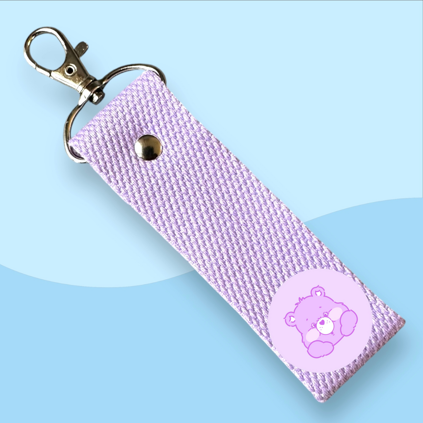 Care Bears Keytags - With Customizable Initial Mini Patches