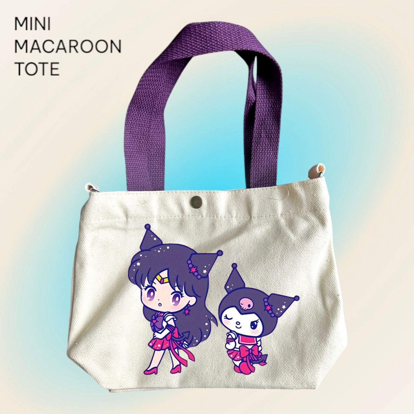 Sailor Moon - Mini Macaroon Tote Bags