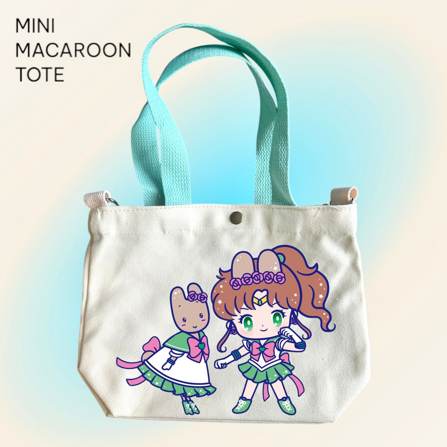 Sailor Moon - Mini Macaroon Tote Bags