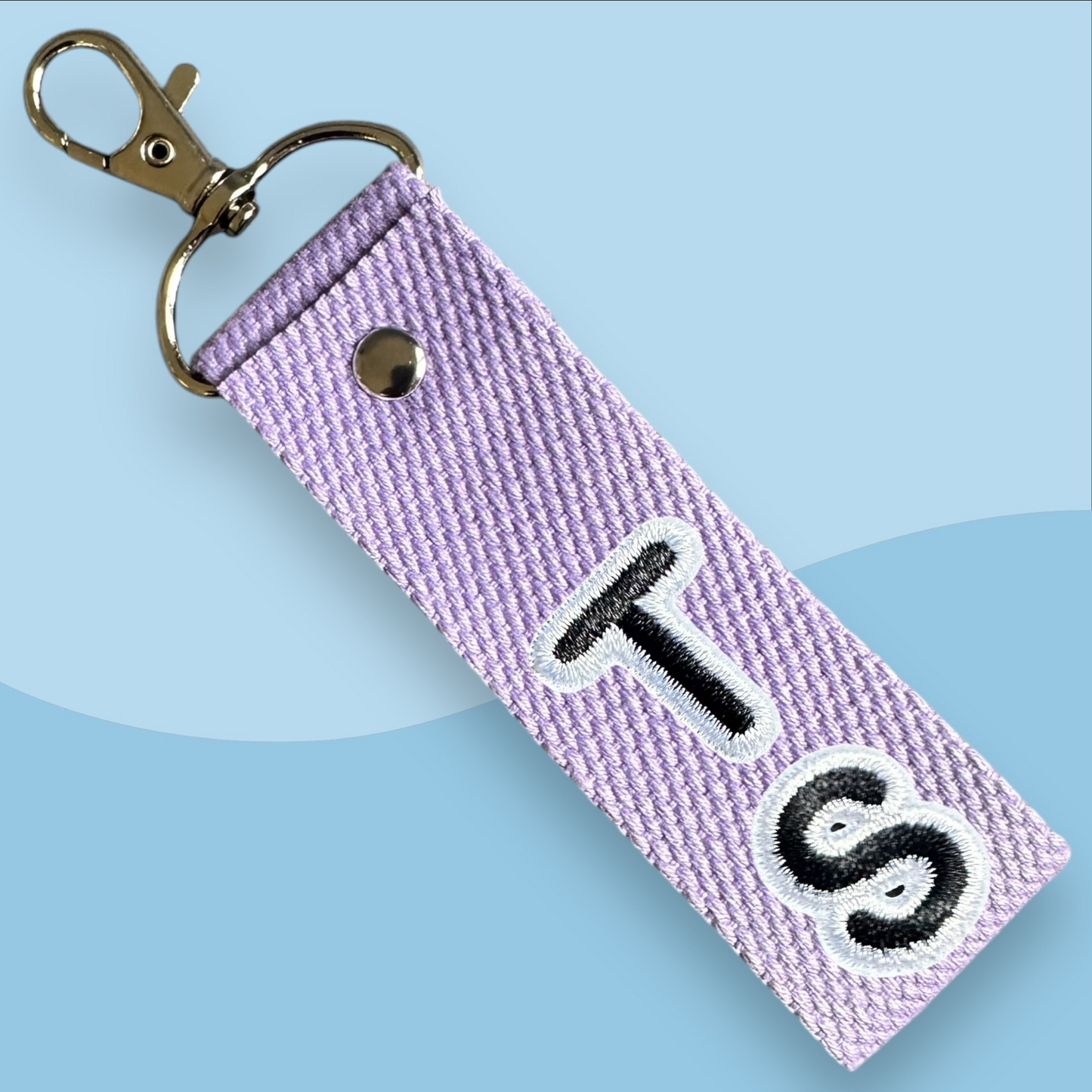 Sanrio Character Keytags - With Customizable Initial Mini Patches