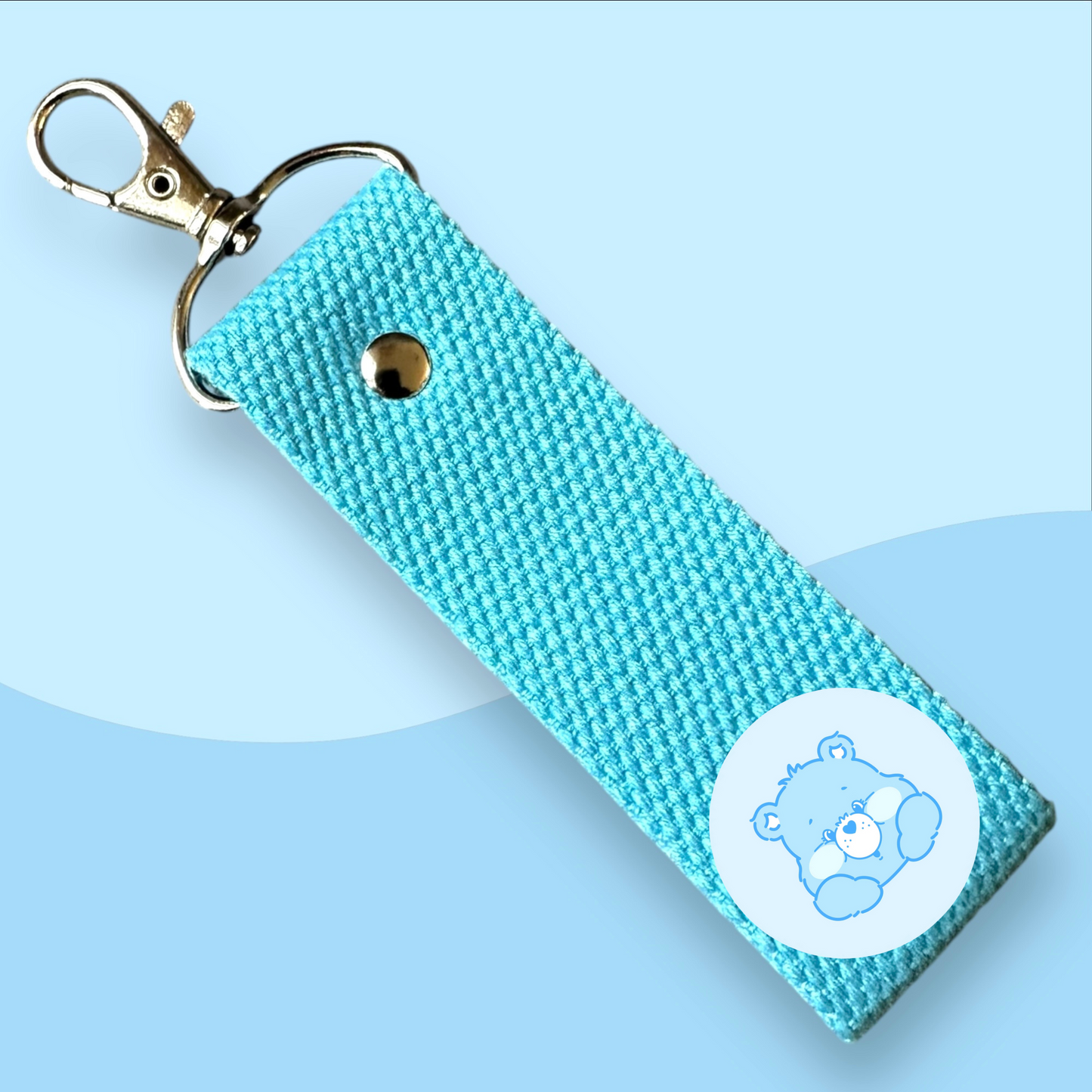 Care Bears Keytags - With Customizable Initial Mini Patches