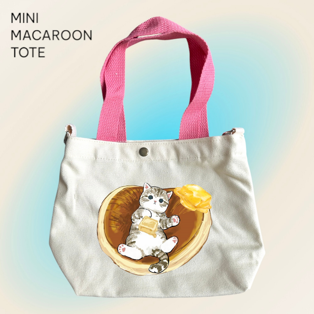 Mofusand x Sweet Pancakes - Mini Macaroon Tote Bags