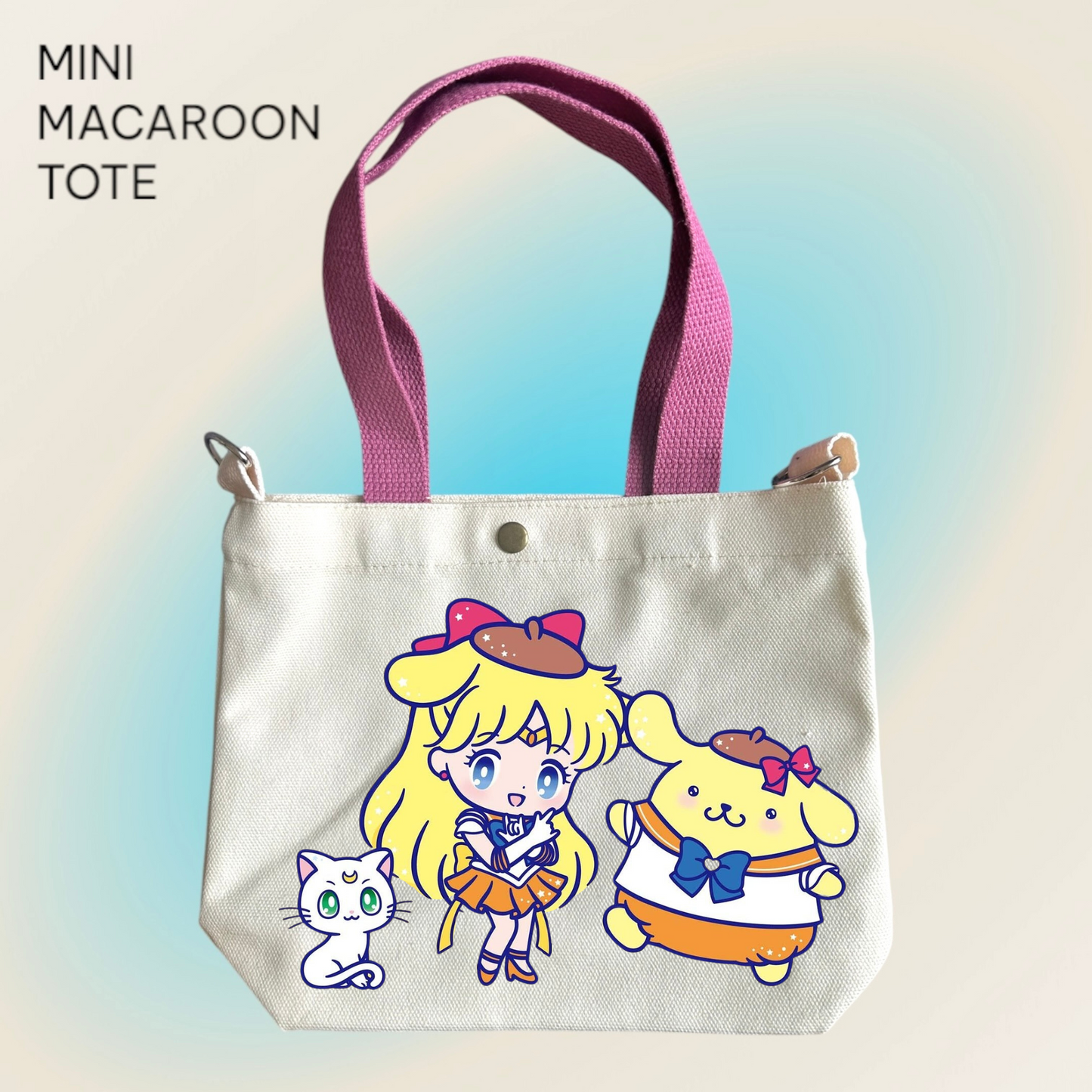Sailor Moon - Mini Macaroon Tote Bags