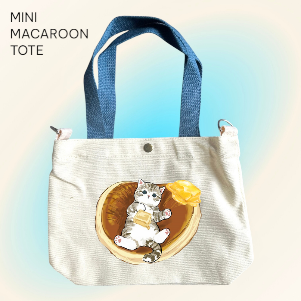 Mofusand x Sweet Pancakes - Mini Macaroon Tote Bags