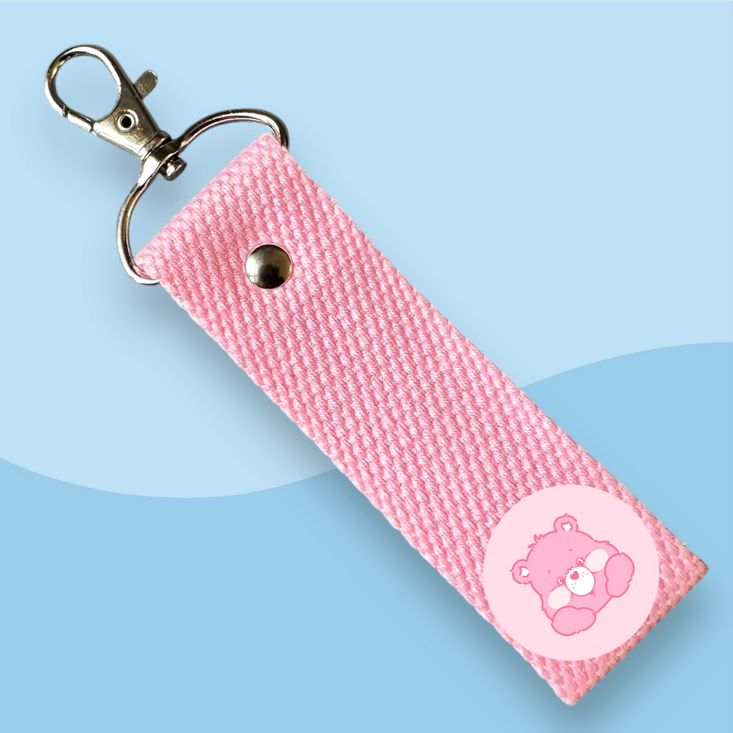 Care Bears Keytags - With Customizable Initial Mini Patches