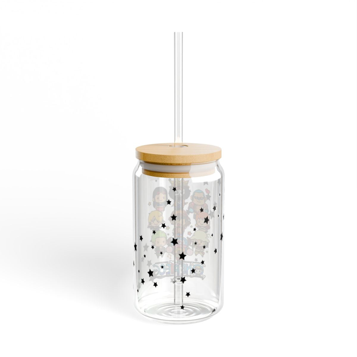 One Piece All Stars | Glass Tumbler 16 oz